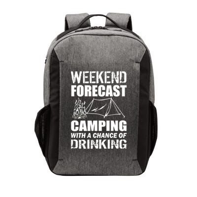 Weekend Forecast Camping With A Chance Of Drinking Vector Backpack