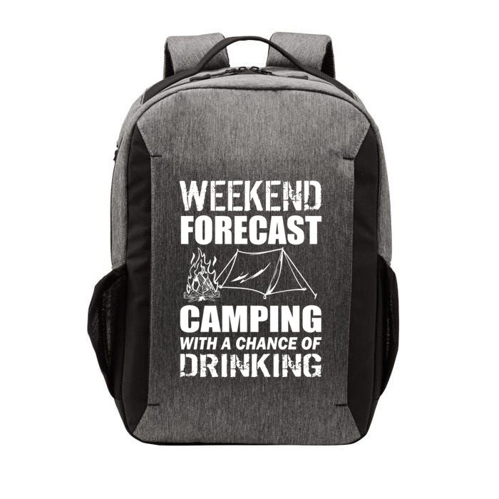 Weekend Forecast Camping With A Chance Of Drinking Vector Backpack