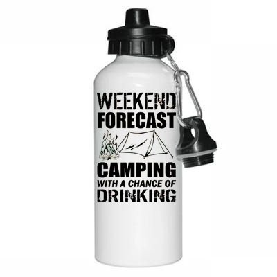 Weekend Forecast Camping With A Chance Of Drinking Aluminum Water Bottle