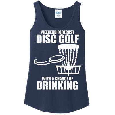 Weekend Forecast Disc Golf Chance Of Drinking Ladies Essential Tank