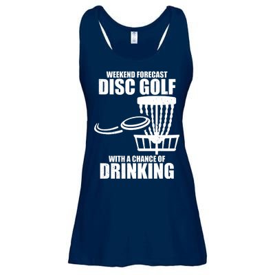 Weekend Forecast Disc Golf Chance Of Drinking Ladies Essential Flowy Tank