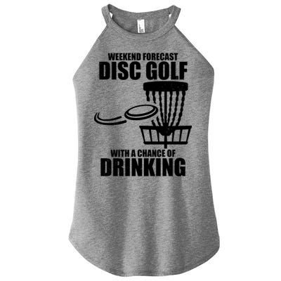 Weekend Forecast Disc Golf Chance Of Drinking Women’s Perfect Tri Rocker Tank