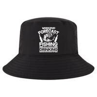 Weekend Forecast Fishing And Drinking Cool Comfort Performance Bucket Hat