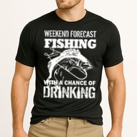 Weekend Forecast Fishing With A Chance Of Drinking Performance Shirt
