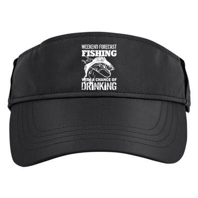Weekend Forecast Fishing With A Chance Of Drinking Adult Drive Performance Visor