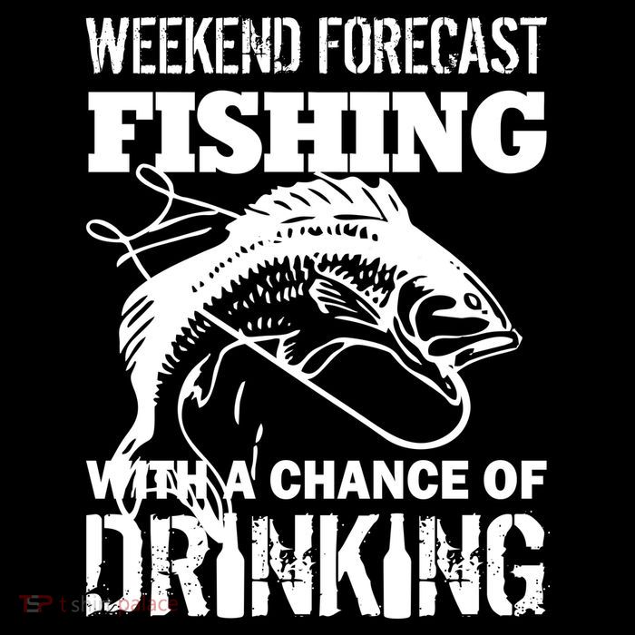 Weekend Forecast Fishing With A Chance Of Drinking Flatbill Hat