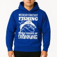 Weekend Forecast Fishing With A Chance Of Drinking Hoodie