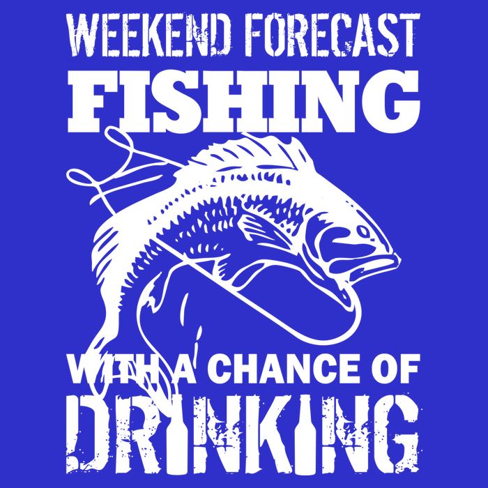 Weekend Forecast Fishing With A Chance Of Drinking Kids Sweatshirt