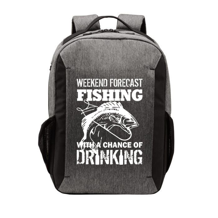 Weekend Forecast Fishing With A Chance Of Drinking Vector Backpack