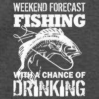 Weekend Forecast Fishing With A Chance Of Drinking Vector Backpack