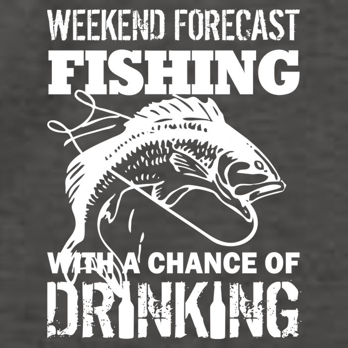 Weekend Forecast Fishing With A Chance Of Drinking Vector Backpack