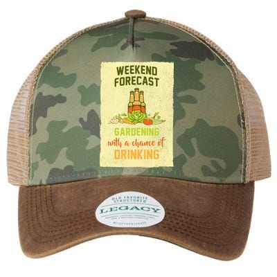 Weekend Forecast Gardening With A Chance Of Drinking Legacy Tie Dye Trucker Hat