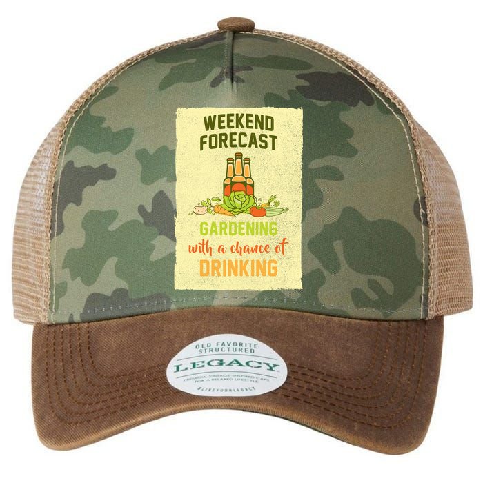 Weekend Forecast Gardening With A Chance Of Drinking Legacy Tie Dye Trucker Hat
