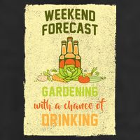 Weekend Forecast Gardening With A Chance Of Drinking Cool Comfort Performance Bucket Hat