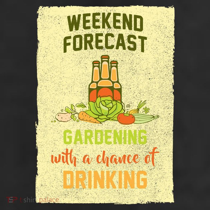 Weekend Forecast Gardening With A Chance Of Drinking 11oz C Handle Ceramic Mug