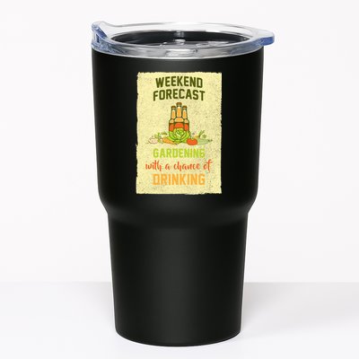 Weekend Forecast Gardening With A Chance Of Drinking Tumbler