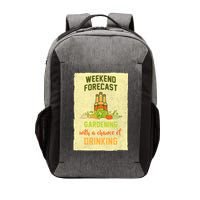 Weekend Forecast Gardening With A Chance Of Drinking Vector Backpack