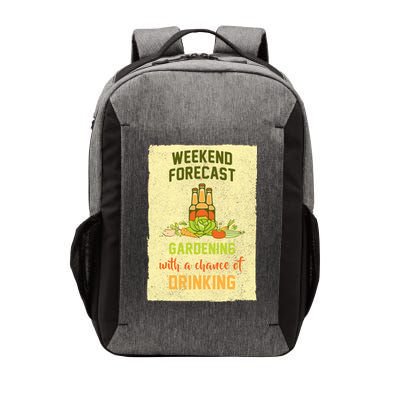 Weekend Forecast Gardening With A Chance Of Drinking Vector Backpack