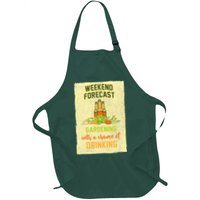 Weekend Forecast Gardening With A Chance Of Drinking Apron
