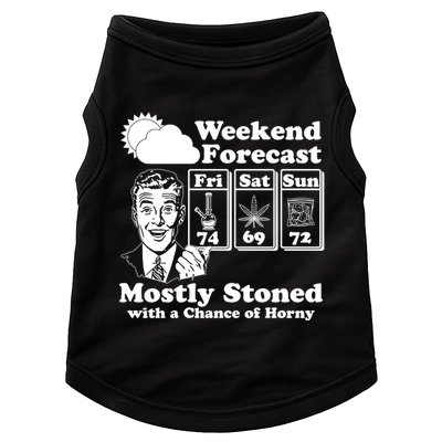 Weekend Forecast Mostly Stone With A Chance of Horny Vintage Retro Doggie Tank
