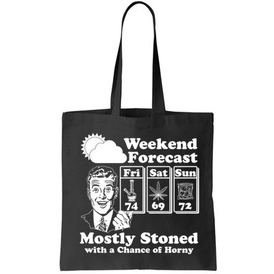 Weekend Forecast Mostly Stone With A Chance of Horny Vintage Retro Bag