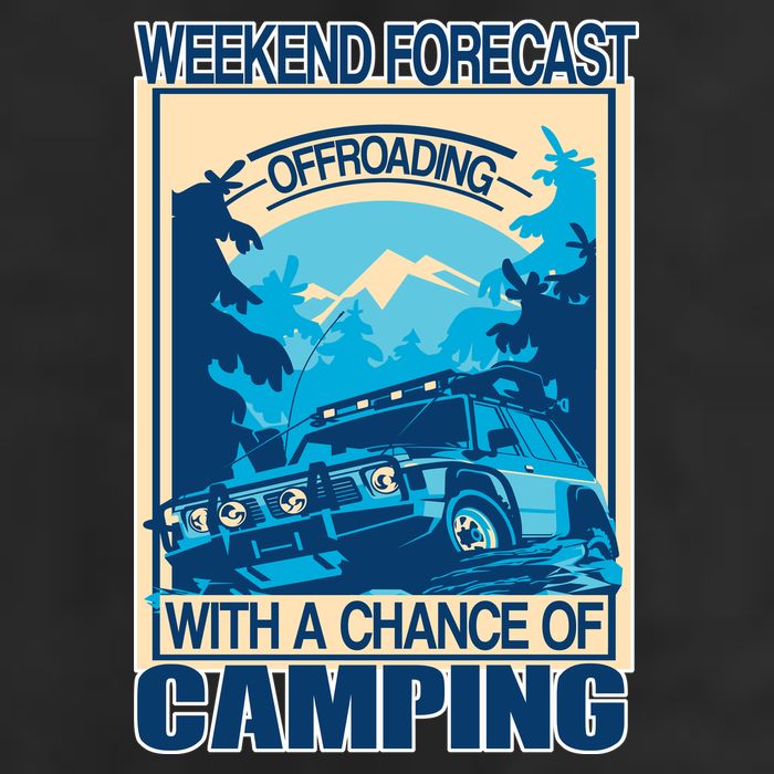 Weekend Forecast Offroading Chance Of Camping 11oz C Handle Ceramic Mug