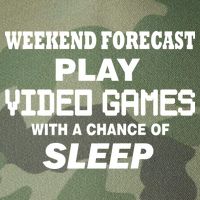 Weekend Forecast Play Video Games Legacy Tie Dye Trucker Hat