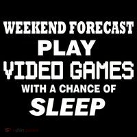 Weekend Forecast Play Video Games Flexfit Unipanel Trucker Cap