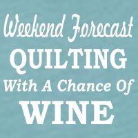 Weekend Forecast Quilting And Wine Sueded Cloud Jersey T-Shirt