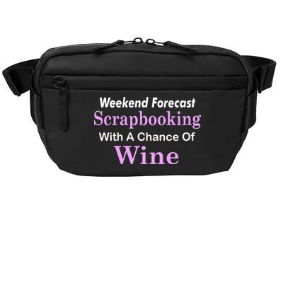 Weekend Forecast Scrapbooking Chance Of Wine Crossbody Pack