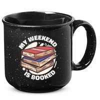 Weekend Is Booked 15oz Campfire Ceramic Mug