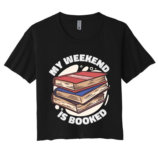 Weekend Is Booked Crop Top