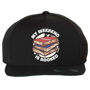 Weekend Is Booked Wool Snapback Cap