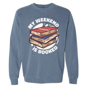 Weekend Is Booked Garment-Dyed Sweatshirt