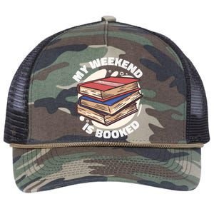 Weekend Is Booked Retro Rope Trucker Hat Cap