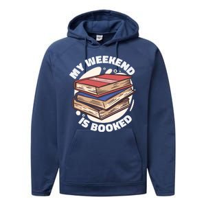 Weekend Is Booked Performance Fleece Hoodie