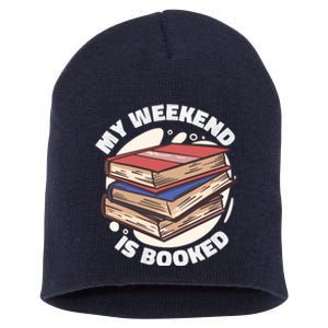 Weekend Is Booked Short Acrylic Beanie