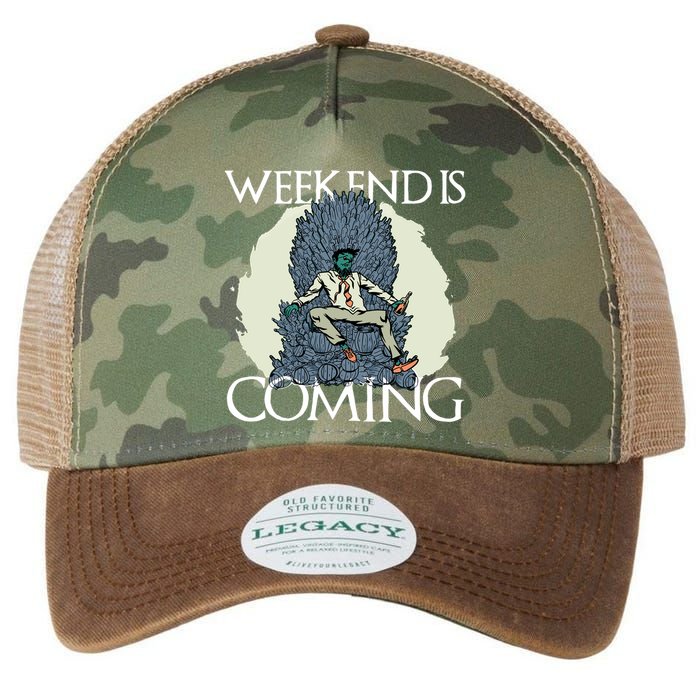 Weekend Is Coming Legacy Tie Dye Trucker Hat