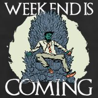 Weekend Is Coming 15oz Campfire Ceramic Mug