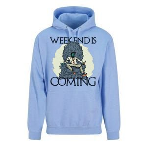 Weekend Is Coming Unisex Surf Hoodie