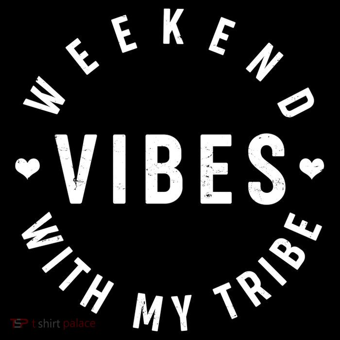 Weekend Vibes With My Tribe Sustainable Bucket Hat