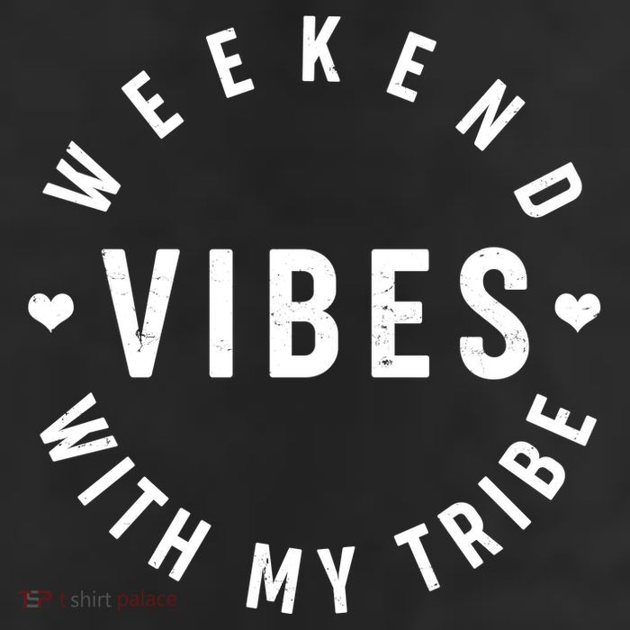 Weekend Vibes With My Tribe Adult Drive Performance Visor