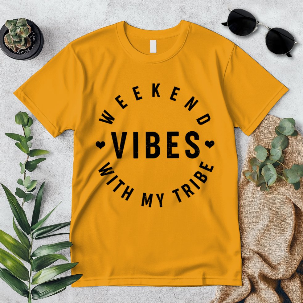 Weekend Vibes With My Tribe Premium T-Shirt