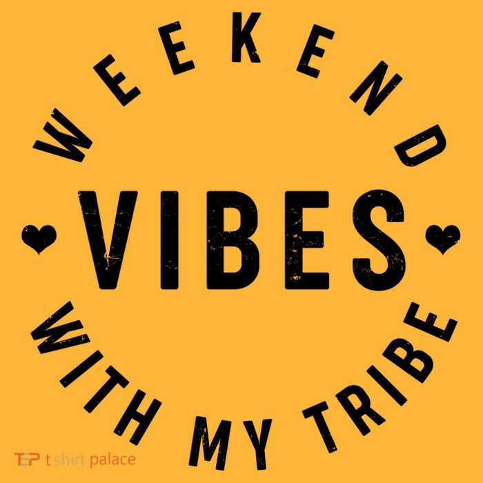 Weekend Vibes With My Tribe Pom Pom 12in Knit Beanie