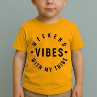 Weekend Vibes With My Tribe Toddler T-Shirt
