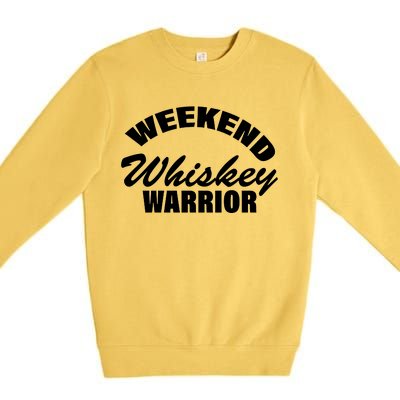 Weekend Whiskey Warrior Premium Crewneck Sweatshirt