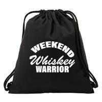 Weekend Whiskey Warrior Drawstring Bag