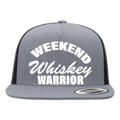 Weekend Whiskey Warrior Flat Bill Trucker Hat