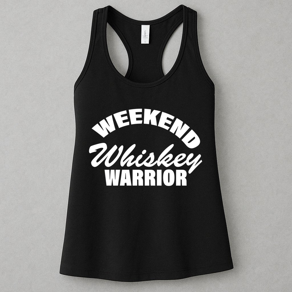 Weekend Whiskey Warrior Womens Tank Top