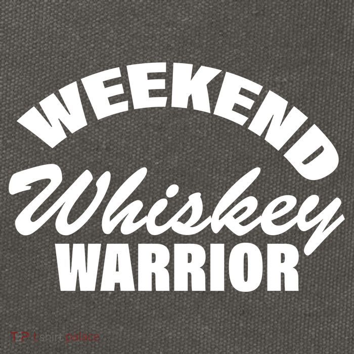 Weekend Whiskey Warrior Cotton Canvas Backpack